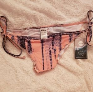 Eidon Ruched Side-tye Bikini Bottoms